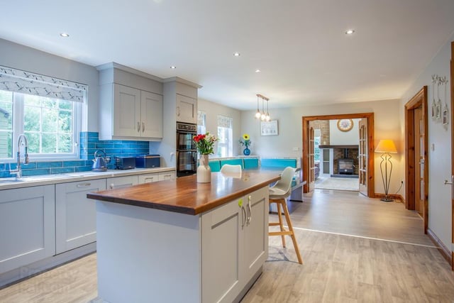 This impressive four bedroom property is on the market now