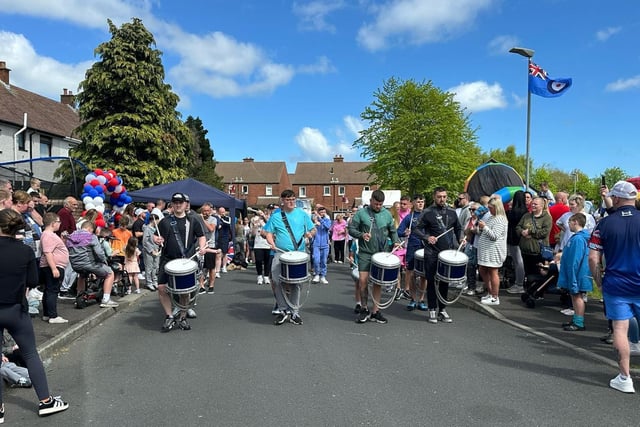 At RATH Community Group's VE Day celebrations on May 3.