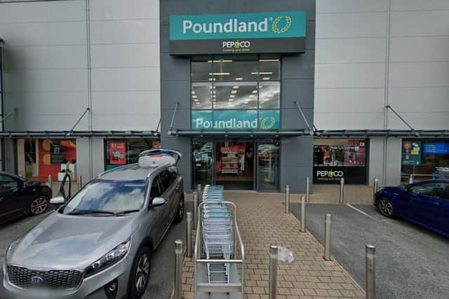 The Poundland store in Cookstown which is set to close on August 31 | Google