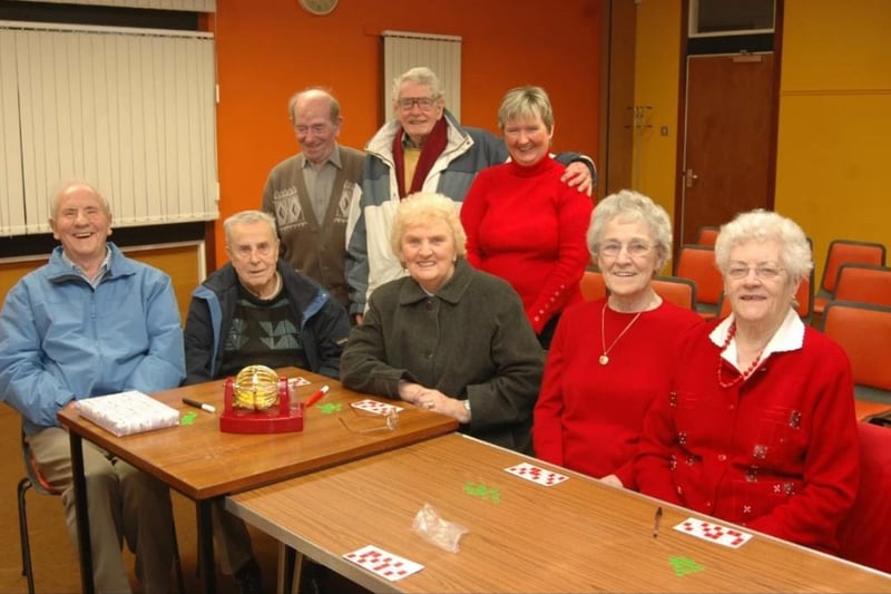 Larne Library staff provided an afternoon of entertainment and trips down memory lane for senior citizens in the area in 2007.