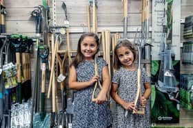 Ayla and Sophia Tuffaha, Dobbies' Little Seedlings Ambassadors are encouraging local people to go along to the Grow How and Little Seedlings workshops. Pic credit: Dobbies