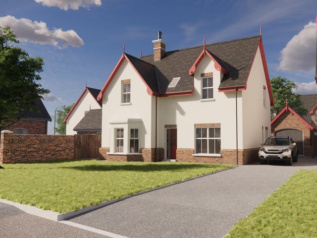 The Harvard, Saint Anne's, Cornakinnegar Road, Lurgan is a 4 bed detached house spanning 1728 sq feet. These home are built by Boconnell Properties Ltd and designed by McCreanor &Co Architects to a high standard.