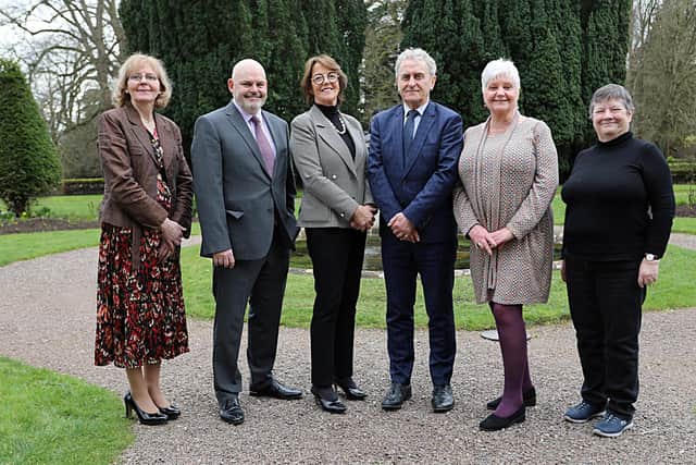 International Fund for Ireland Board members pictured at their recent Board meeting in Monaghan. Pic: Lorraine Teevan