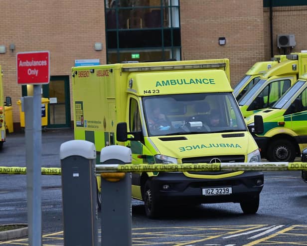 A man was taken to hospital for treatment for injuries sustained in a stabbing in Portglenone.  Picture: Colm Lenaghan / Pacemaker (stock image).