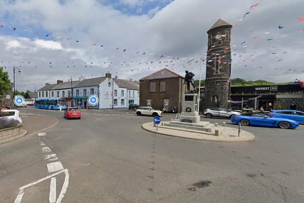 At Wednesday’s committee meeting, member approved plans to install floodlights at Bushmills’ Bobby Greer Sports Complex in Bushmills. Credit Google