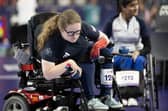 Claire Taggart competing at the Paris 2024 Paralympic Games. Photo: ParalympicsGB/David Pearce
