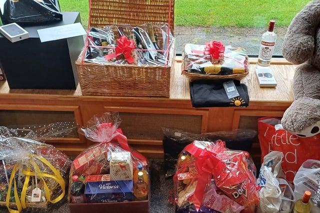 A number of prizes were up for grabs.