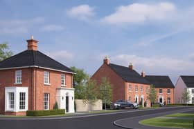A CGI image of the Bracken development off Lisnisky Lane in Portadown.  Picture: Sustar Developments Ltd