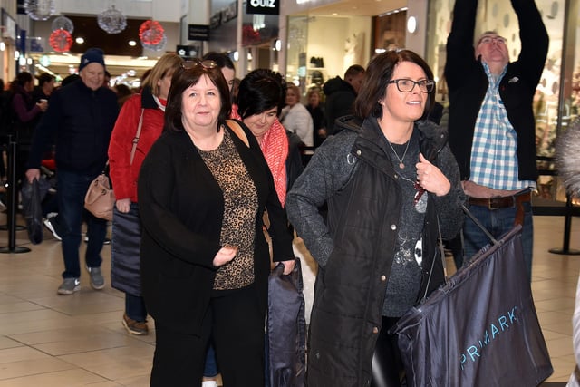 Shoppers at the opening of the new Primark store at Rushmere. PT50-220.