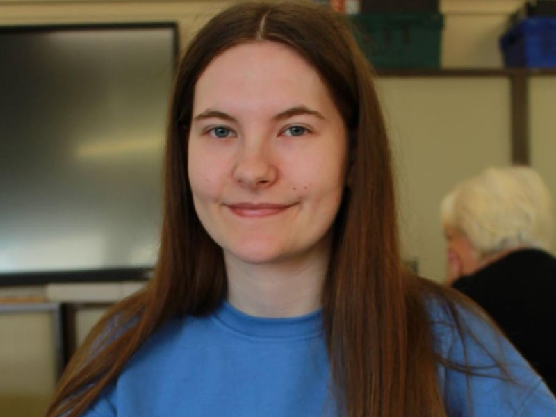 Phoebe celebrates her excellent grades in 4 A’ Levels on Results’ Day at ICD. Phoebe a former pupil at Bush Primary School will progress to Queen’s University Belfast to study Chemistry.
