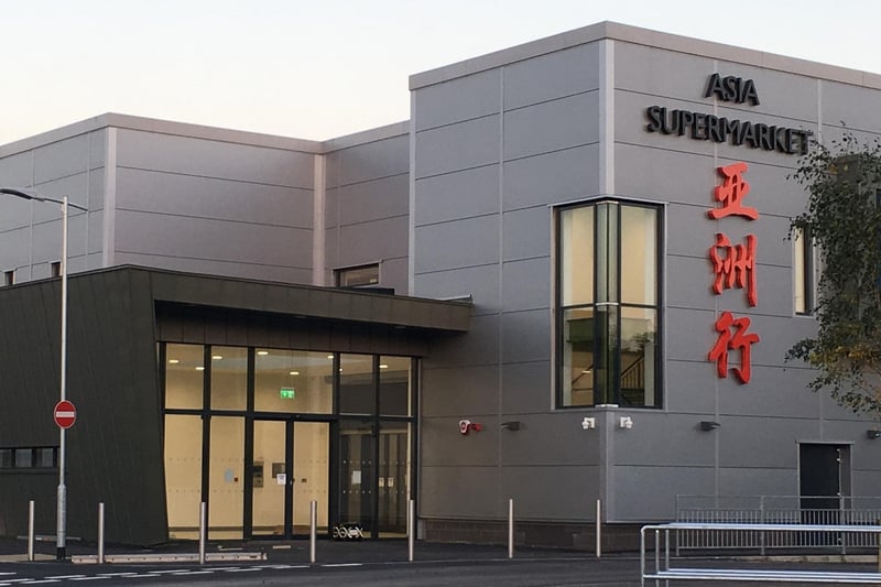 Asia Supermarket supplies to the majority of Asian restaurants, shops, and takeaways in Northern Ireland. It offers a vast array of authentic Asian ingredients, including spices, sauces, noodles, rice, fresh vegetables, meat and fish, as well as having a cafe on site.
