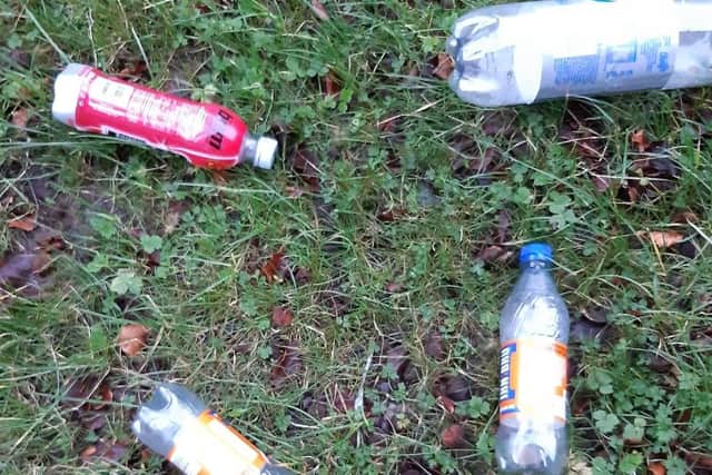 Drinks bottles were the most discarded item.