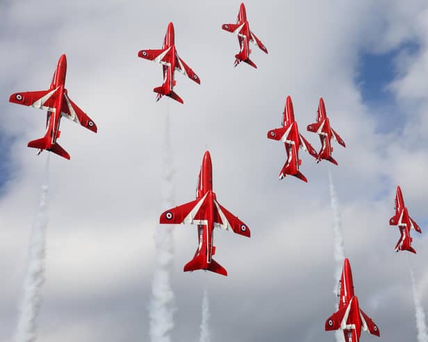Red Arrows. Credit: MoD/Crown Copyright 2024.
