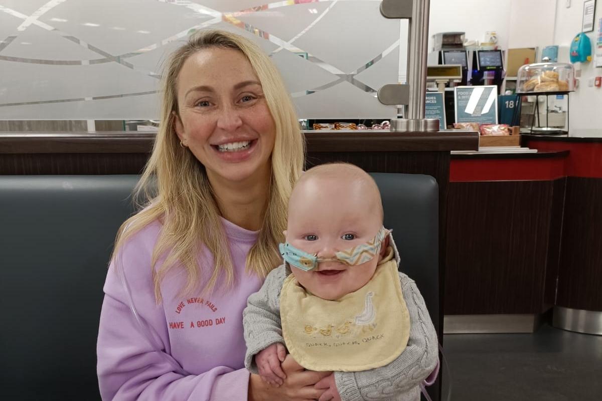 Glengormley mum details baby son’s health battles following lengthy hospital stays