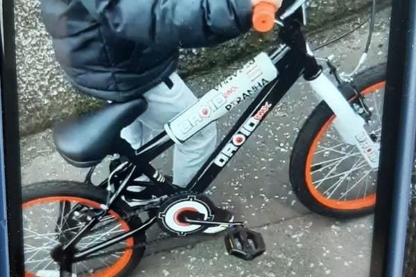 Appeal for information after child’s bicycle stolen in Glengormley