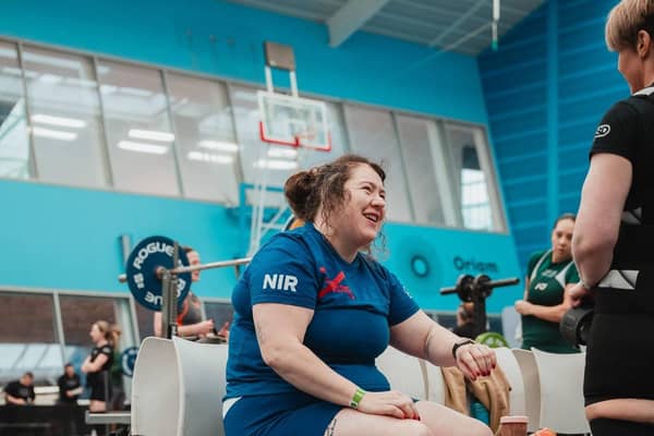 Ballycastle powerlifter Steph Hill.