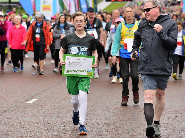 'Next year I'm running' pledges this participant.