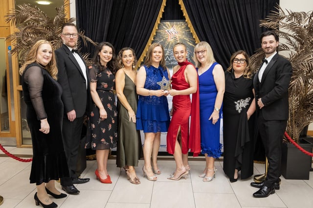The Inclusive Business Award winner was Stepping Stones NI & Henderson Group.  The sponsor was Bank of Ireland and presented by Diane McCall