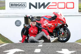 Davey Todd will be aboard a Milwaukee BMW/ TAS Racing BMW  in the Superstock and Superbike classes at the 2024 Briggs Equipment North West 200. CREDIT STEPHEN DAVISON