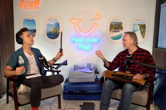 Russell Kane talks travel with Marcus Waring on season two of Pack Your Bags