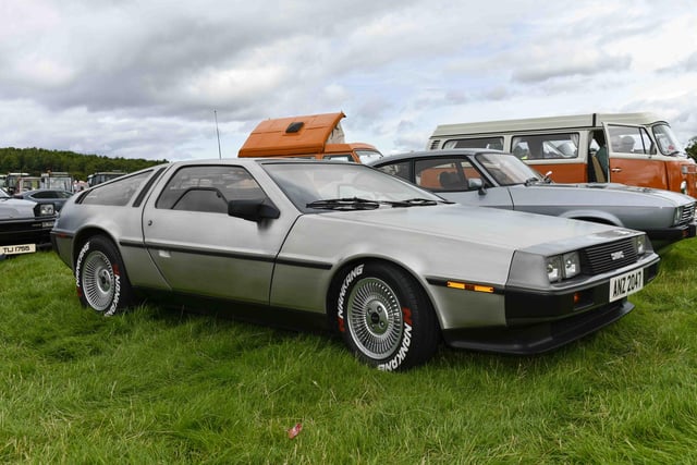 Great Scott; this DMC DeLorean is back to the vintage rally.