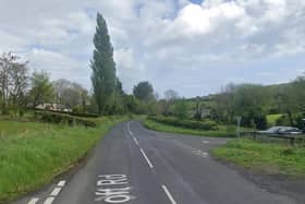 The junction of the Croft Road and Old Glenarm Road. Photo by Google