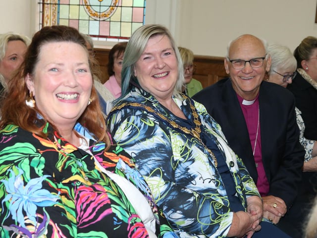 Holy Trinity Parish Church, Ballycastle, was packed for a Service of Institution of the Rev Emma Gibson as incumbent of the Grouped Parishes of Ramoan and Culfeightrin on Friday, September 4.