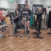 A Craigavon charity, Just A Chat, set up to raise awareness and combat the stigma of mental health for youths, has cycled 282 miles to raise vital funds at a special event in Portadown’s Asda.