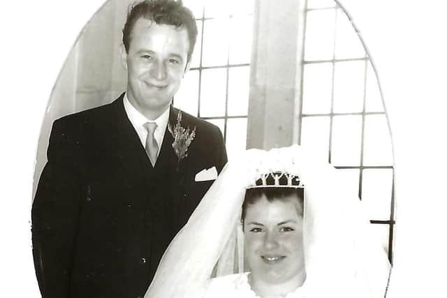 Frankie and Doris on their wedding day in 1967. Photo submitted
