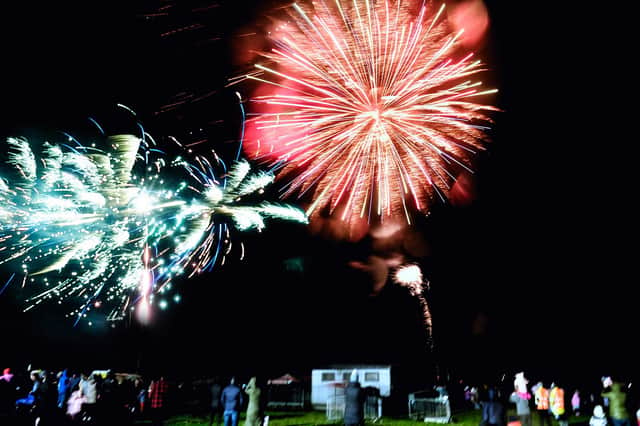 A fabulous fireworks finale finished the free Halloween Hooley in Maghera.