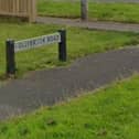 An application has been received by the council for an Irish language street sign at Hollybrook Road, Newtownabbey. Pic: Google Maps