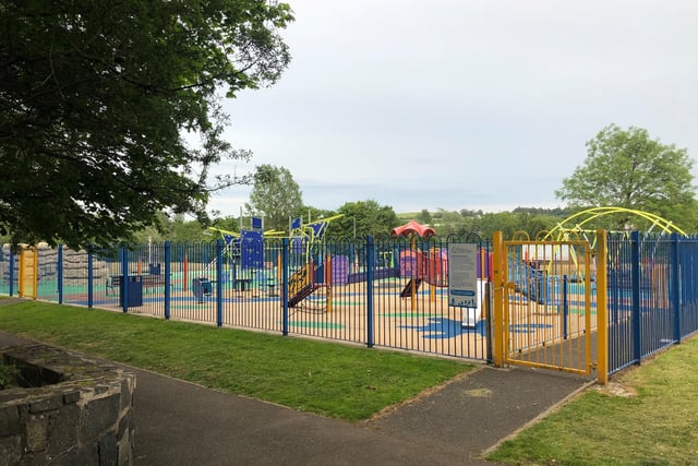 The Sixmilewater Park is one of Ballyclare's best known beauty spots. It's green spaces have been the site of young people playing football on sunny afternoons, a favourite place for dog owners to walk with their pets, as well as a relaxing place for sun worshippers to catch some rays in the summer. The duck pond has been enjoyed by generations of local residents coming to feed the birds and the play parks have provided entertainment for many.