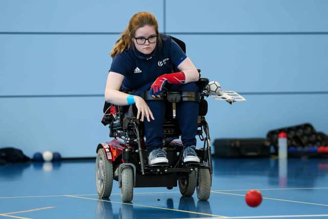 The exceptionally talented boccia player is retiring from the sport. Photo: submitted