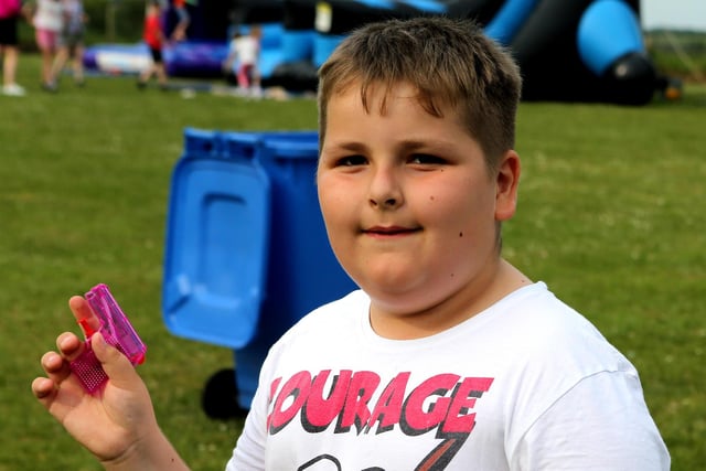 Nathan enjoying the summer fair at Kilmoyle PS summer fair. Credit: McAuley Multimedia