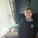 Nine-year-old Bobby Browne returned to school on Friday.