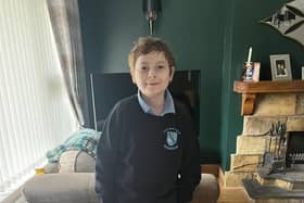 Nine-year-old Bobby Browne returned to school on Friday.