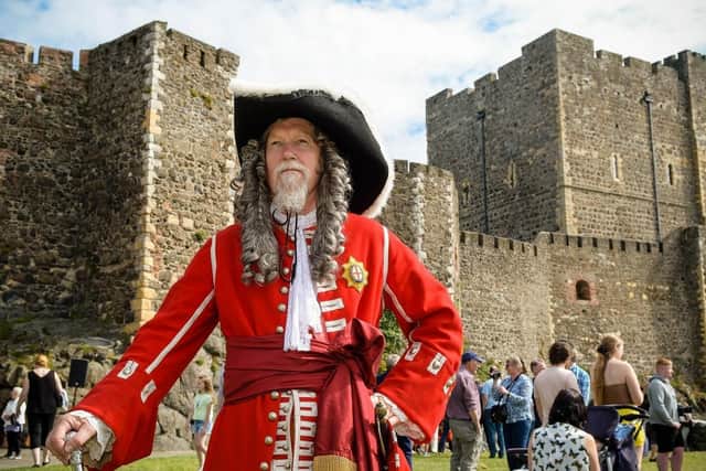 Spectators at the annual re-enactment will be able to witness Carrickfergus Castle under siege by King William III’s forces. Picture: Mid and East Antrim Borough Council