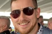 Lisburn Kieran Drinkwater urges people to stay safe in the sun this summer. Pic credit: Cancer Research