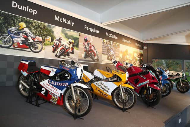 Ulster Transport Museum’s Driven Gallery features the addition of seven road racing motorcycles dating from the 1970s to the 2010s. Picture: Declan Roughan / Press Eye