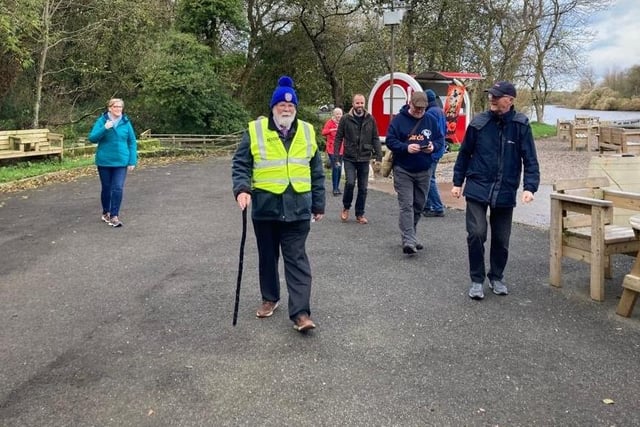 Caring Caretaker Davy Boyle coming to the end of his 1,000 mile walk