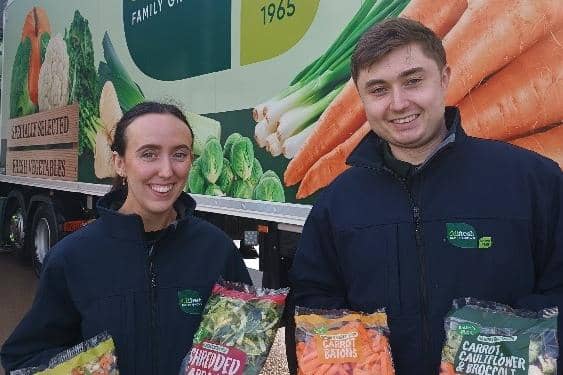 Gilfresh Produce has been awarded a tender to supply several prepared vegetables lines to ALDI Ireland as part of its ‘Nature’s Pick’ range. Picture: Gilfresh Produce