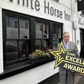 Ken Webb, Principal SERC with Gavin Bates, Owner, The White Horse Inn