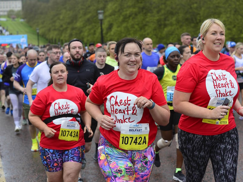 Keeping up the pace for Chest, Heart & Stroke.