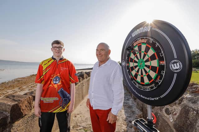 Craig Murtagh and James Hagan (Founder and Chairman Hagan Homes). (Pic: Press Eye).