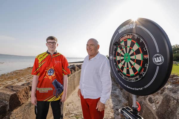 Craig Murtagh and James Hagan (Founder and Chairman Hagan Homes). (Pic: Press Eye).