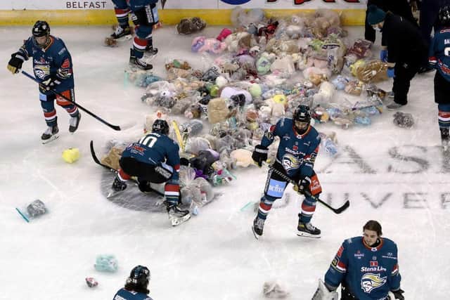 The countdown to Christmas is on and the Giants' festive home game nights kick off with the club's annual Teddy Bear Toss game on Saturday 3rd December.