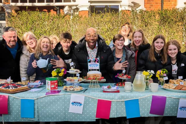 Ainsley Harriott, Ambassador to The Big Lunch and Coronation Big Lunch, is urging the people of NI to take part in a 'Big Knock' to invite neighbours to join in Coronation Big Lunch celebrations.