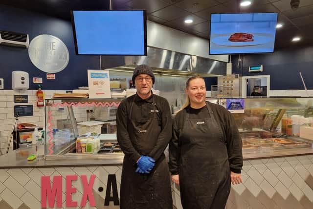 Deli staff at Centra in Craigavon, Co Armagh which has benefited from a £500k investment.