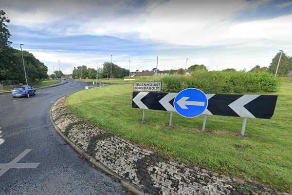 The Greenmount roundabout in Coleraine. Picture: Google