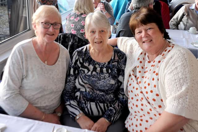 Iris Morton, Irene Glass and Linda Rea.